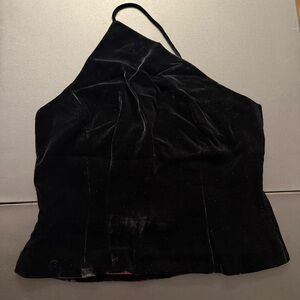 Ann Taylor Black Velvet Top